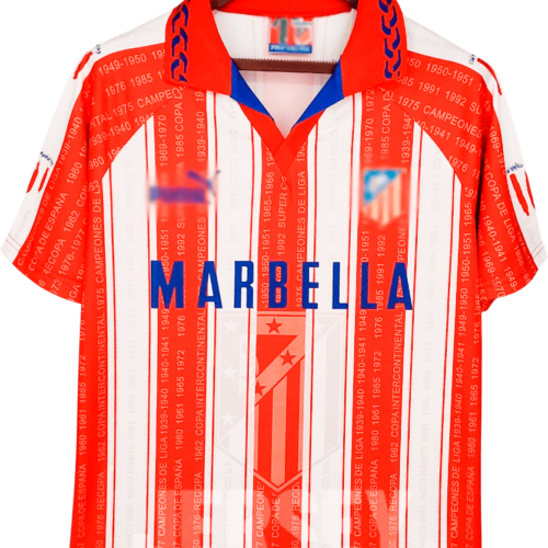 camiseta atlético de madrid 1995