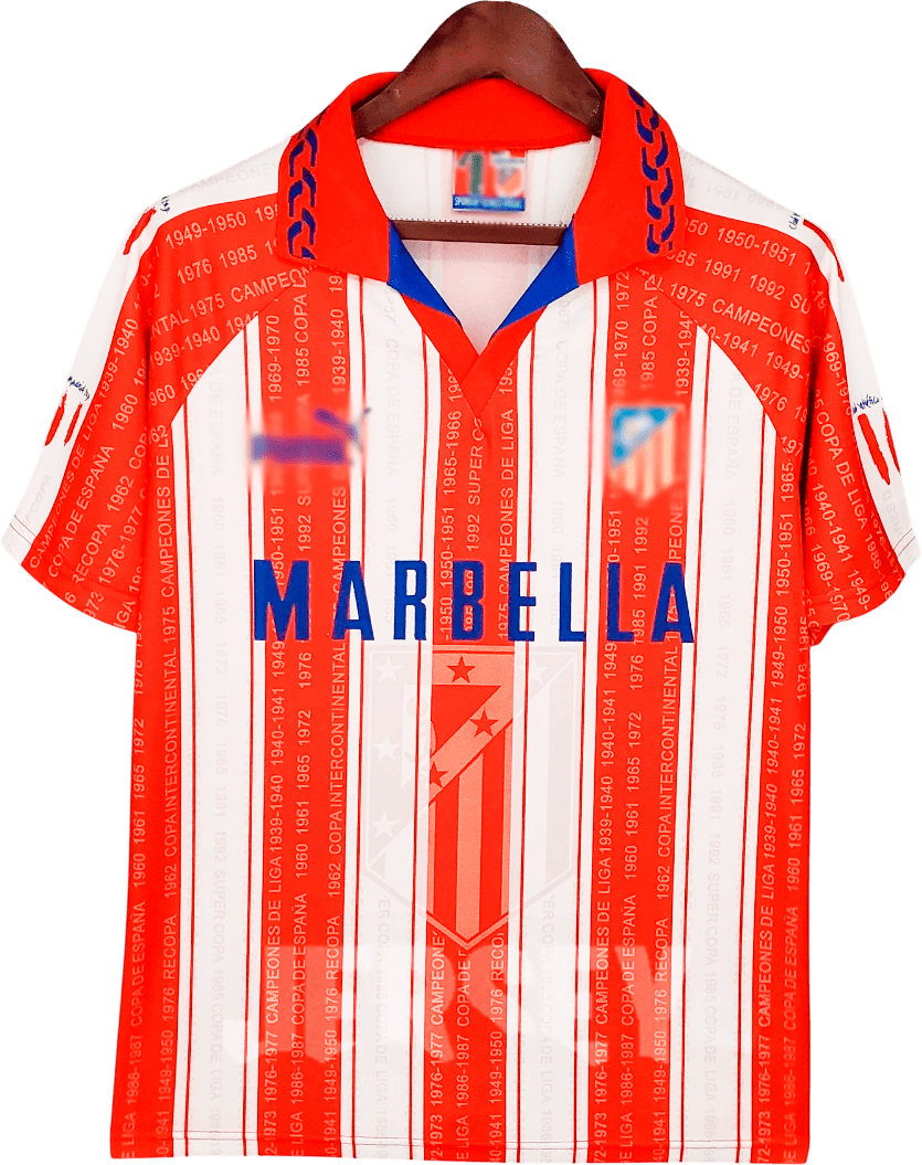 camiseta atlético de madrid 1995