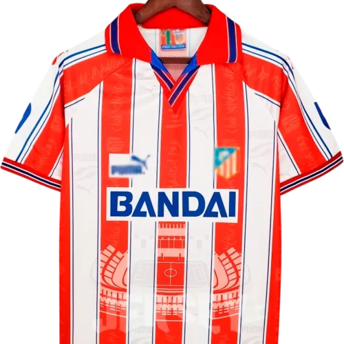 camiseta atlético de madrid 1996
