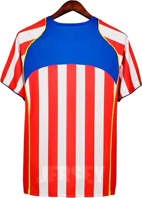 camiseta atlético de madrid 2004 reverso