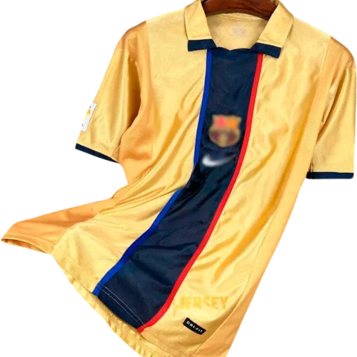 camiseta retro barcelona 2001-02 visitante