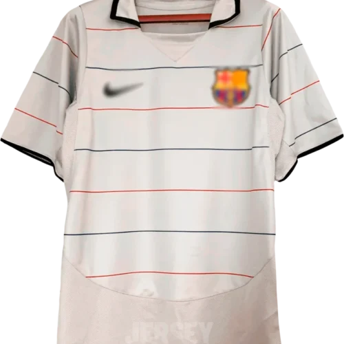 camiseta retro barcelona 2003-04 visitante