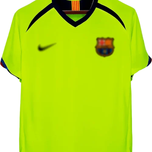 camiseta retro barcelona 2005-06 visitante