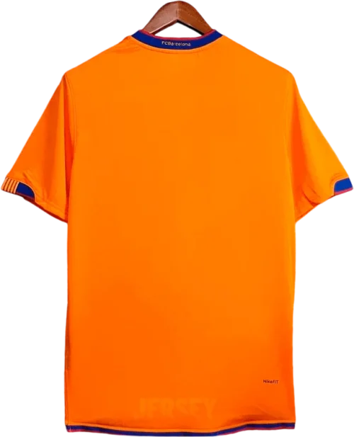 camiseta retro barcelona 2006-07 visitante reverso