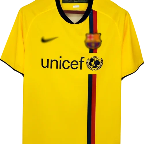 camiseta retro barcelona 2008-09 visitante