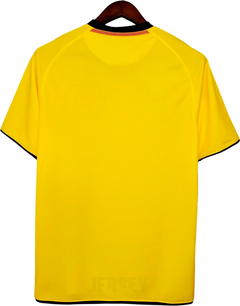 camiseta retro barcelona 2008-09 visitante reverso