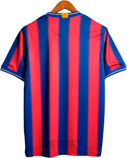 camiseta retro barcelona 2009-10 reverso