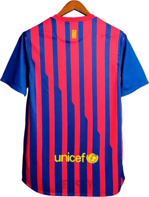 camiseta retro barcelona 2011-12 reverso