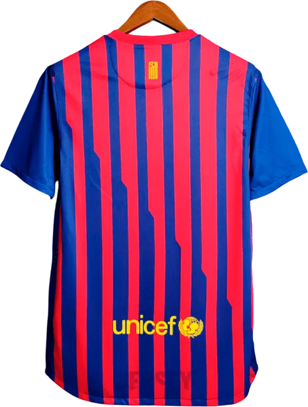 camiseta retro barcelona 2011-12 reverso