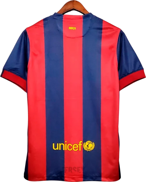 camiseta retro barcelona 2014-15 reverso
