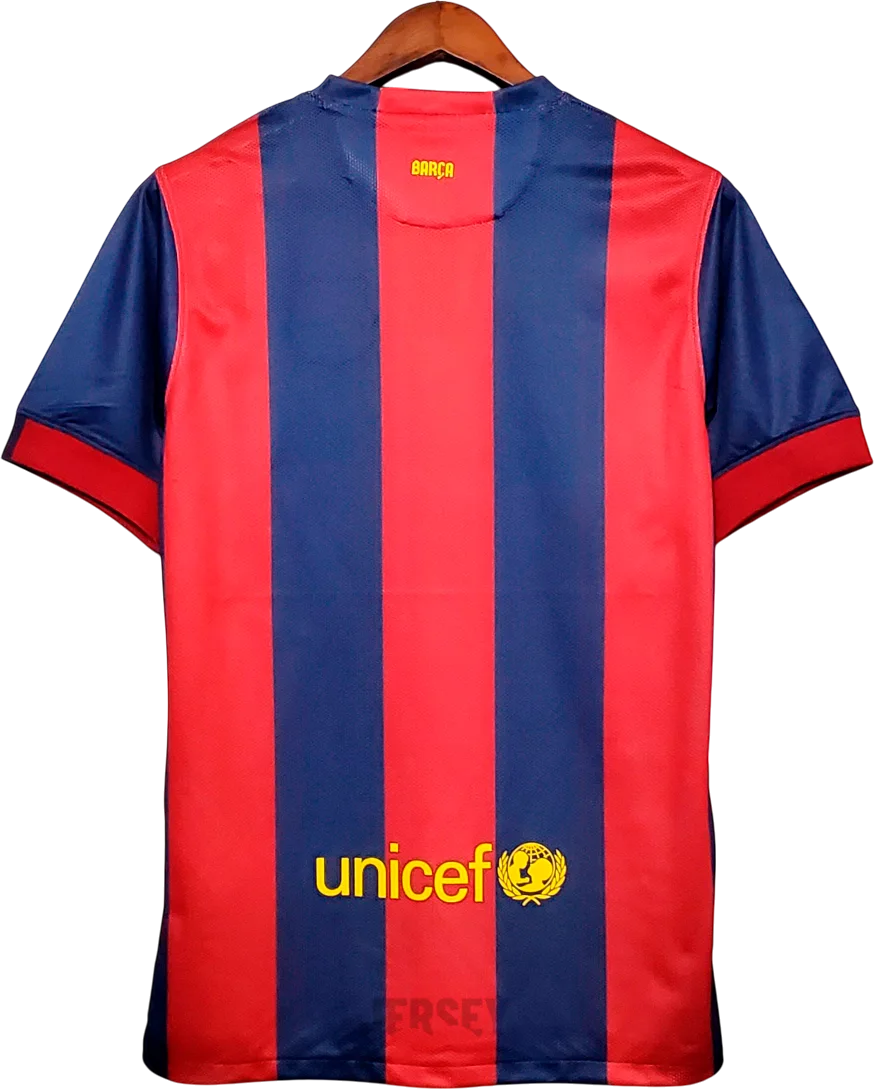 camiseta retro barcelona 2014-15 reverso