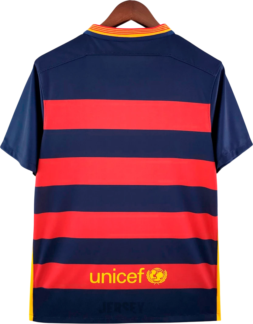 camiseta retro barcelona 2015-16 reverso
