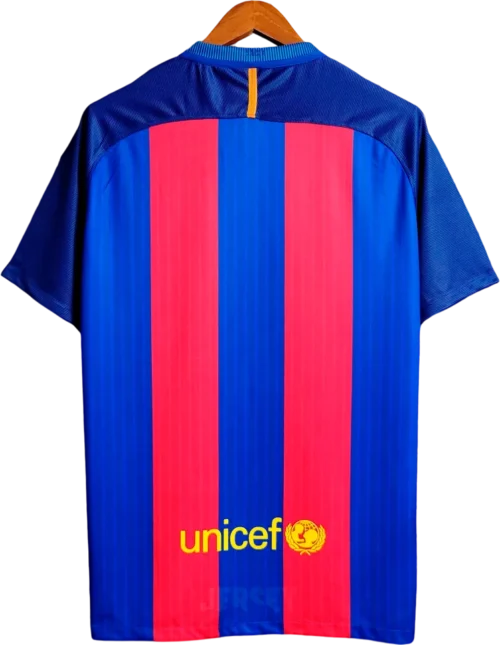 camiseta retro barcelona 2016-17 reverso