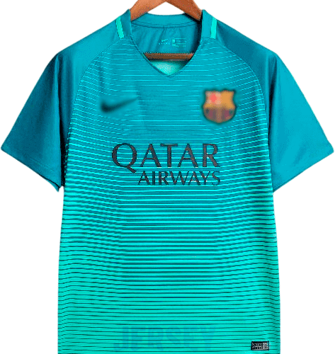 camiseta retro barcelona 2016-17 tercera
