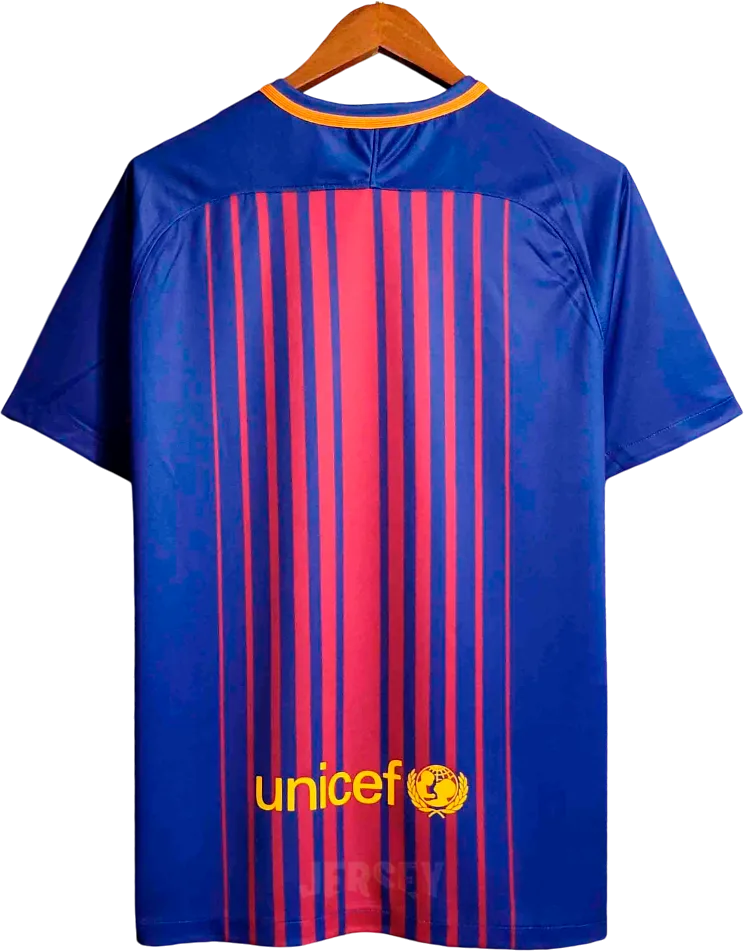 camiseta retro barcelona 2017-18 reverso