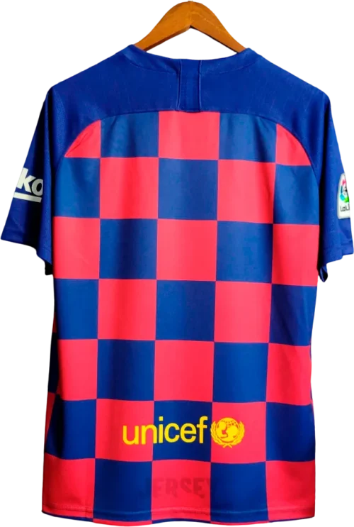 camiseta retro barcelona 2019-20 reverso