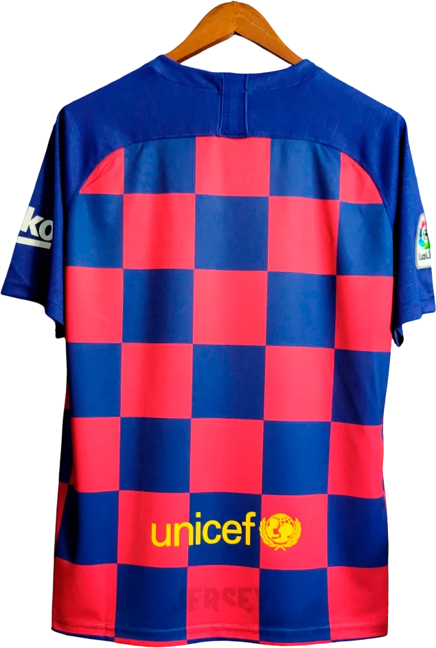 camiseta retro barcelona 2019-20 reverso