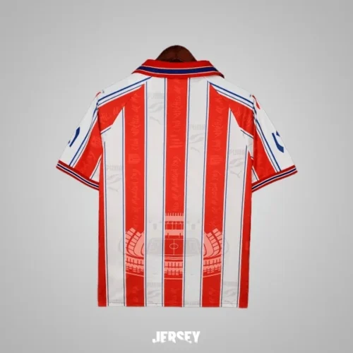 camiseta Atlético de Madrid 1996-97 Local Reverso