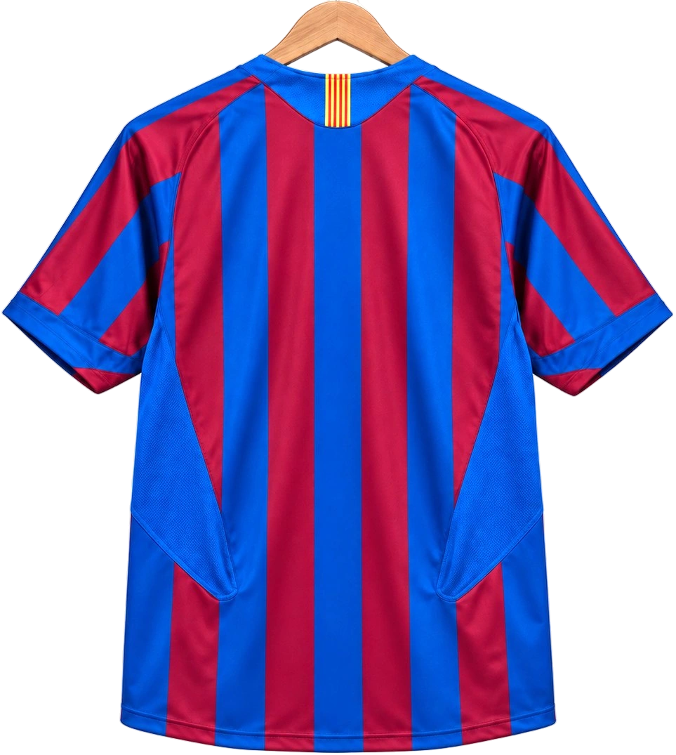 Camiseta FC Barcelona 2005-06 Local reverso