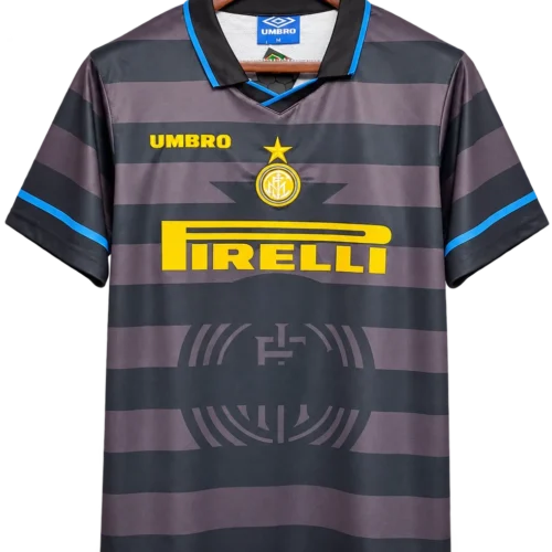 camiseta Inter tercera negra 1997-98