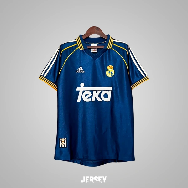 camiseta retro real madrid 1998-99 visitante