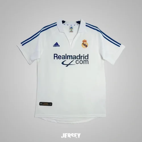 Camiseta retro Real Madrid 2001-02 local