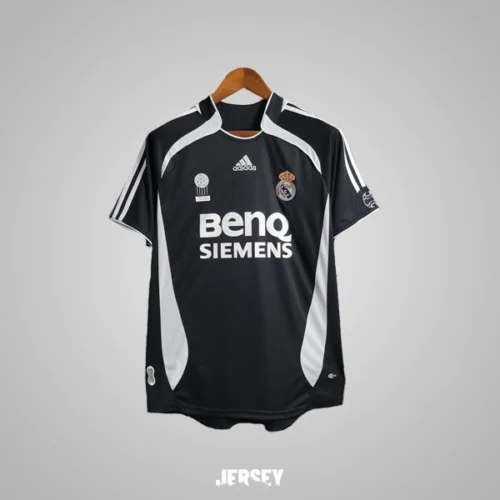 camiseta retro real madrid 2006-07 visitante