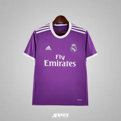 camiseta retro real madrid 2016-2017 visitante