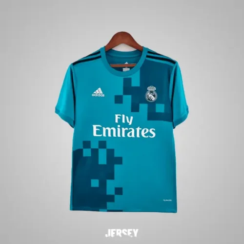 camiseta retro real madrid 2017-2018 tercera