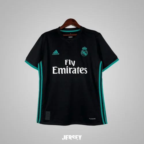 camiseta retro real madrid 2017-2018 visitante