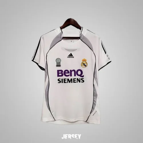 camiseta real madrid 2006-07 local