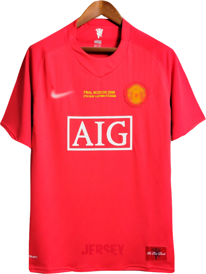 Camiseta Manchester United 2007-08