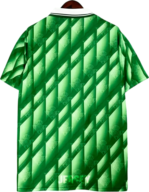 camiseta retro real betis 1993-94 visitante reverso