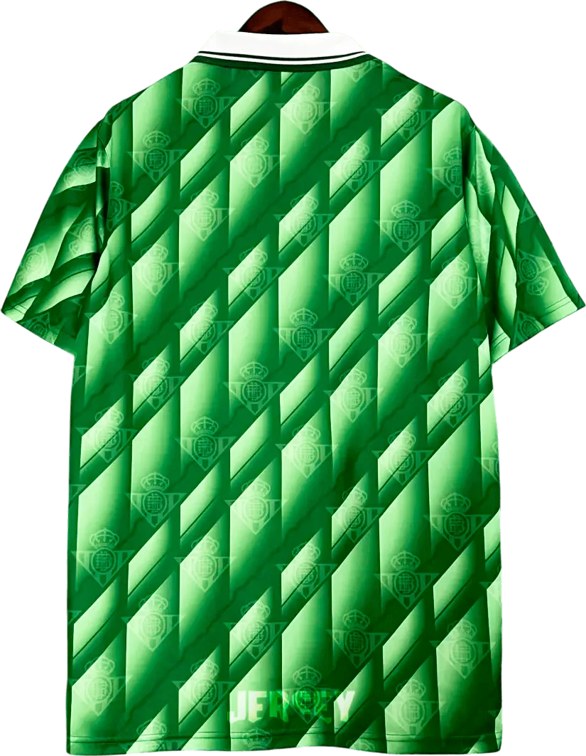 camiseta retro real betis 1993-94 visitante reverso