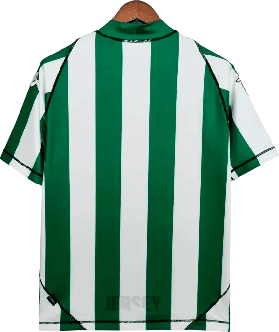 camiseta retro real betis 2003 04 reverso