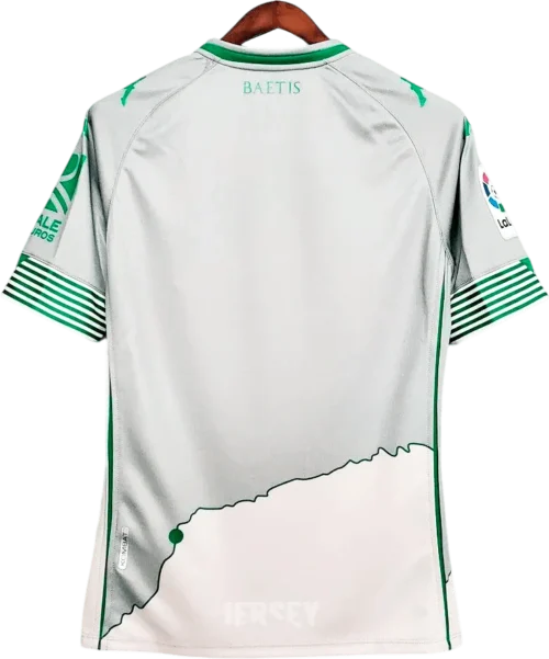camiseta retro real betis 2020 21 tercera reverso
