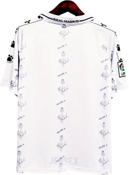 Camiseta del real madrid retro 1994 reverso