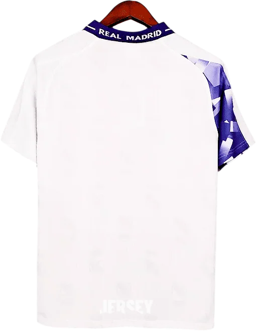 camiseta real madrid local 1996 tercera reverso