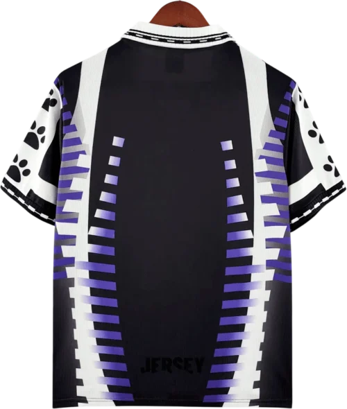 camiseta real madrid 1997 tercera reverso