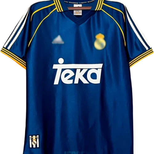 camiseta retro real madrid 1998 visitante