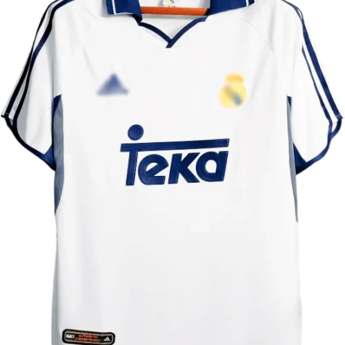 camiseta retro real madrid 2000 local