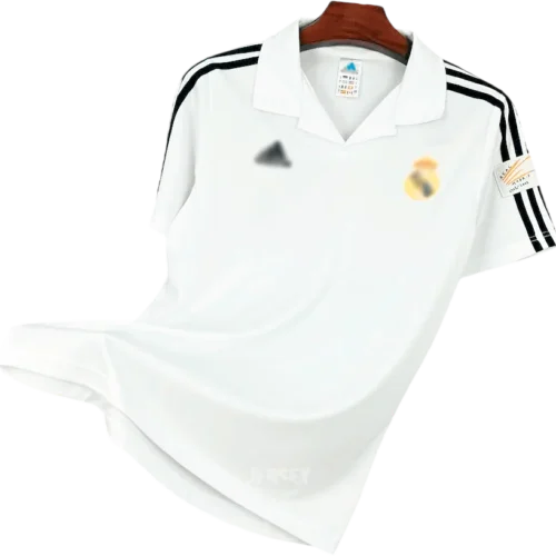 camiseta retro real madrid 2001