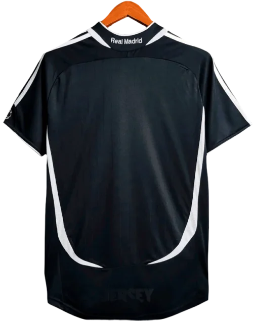 camiseta retro real madrid 2006 visitante reverso
