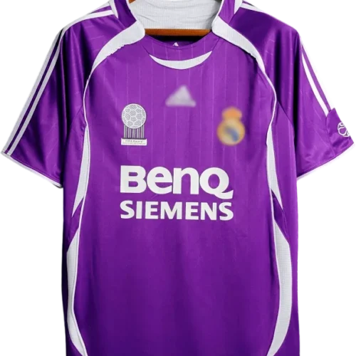 camiseta retro real madrid 2006 tercera