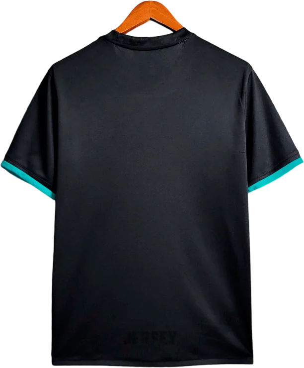 camiseta retro real madrid 2017 visitante reverso