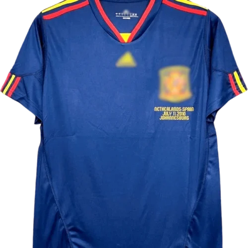 camiseta españa 2010 visitante