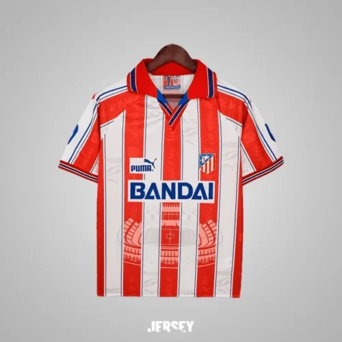 camiseta Atlético de Madrid 1996-97 Local