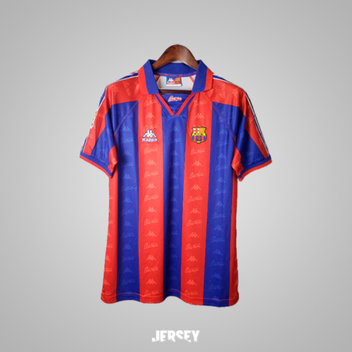 camiseta retro barcelona 1995-97 local