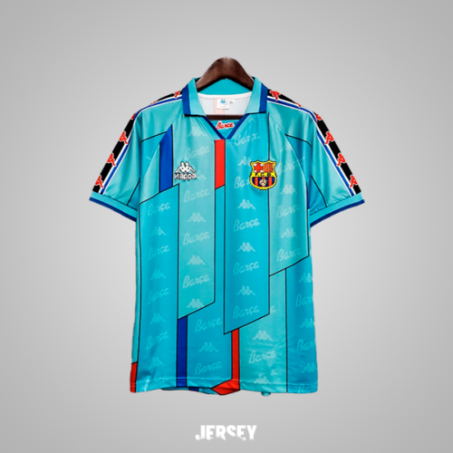 camiseta retro barcelona 1995-97 visitante