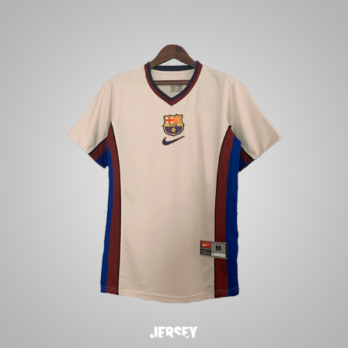 camiseta retro barcelona 1998-99 visitante